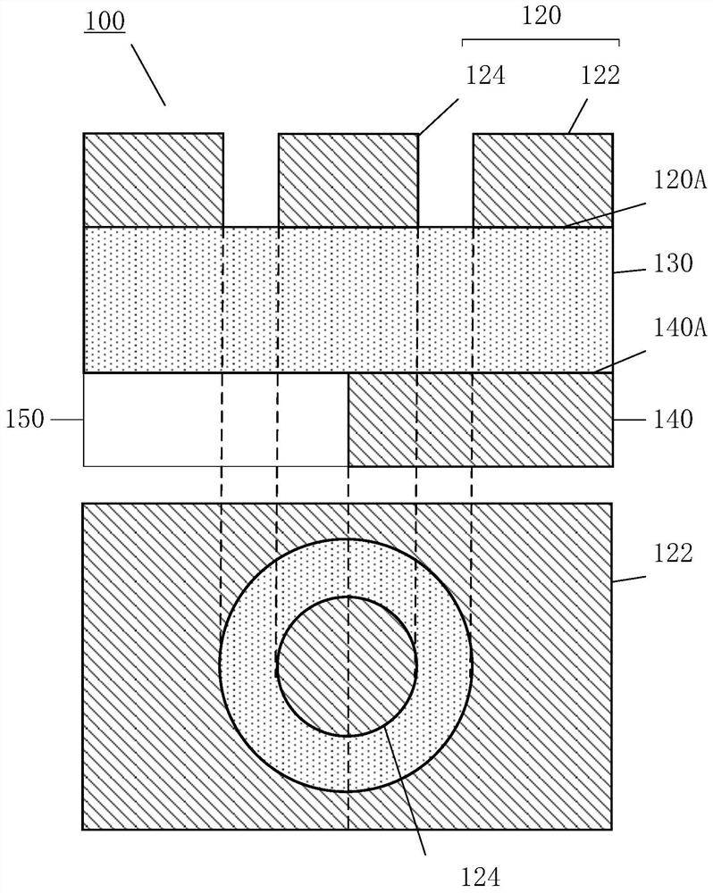 Electrode configuration structure for nanoscale phase-change memory cells