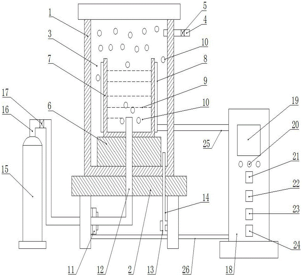 A kind of preparation method of quasicrystal reinforced aluminum matrix composite material