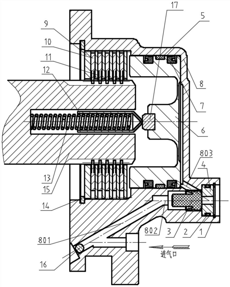 Integrated low-latency intermediate shaft brake