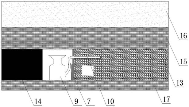 Solid filling gob-side entry retaining process system and construction method