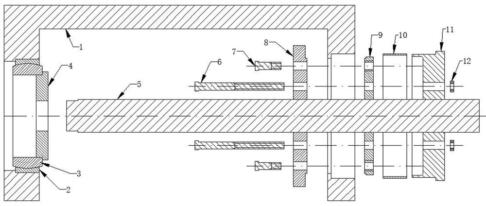 A kind of installation device and installation method of ultra-thin-wall bushing