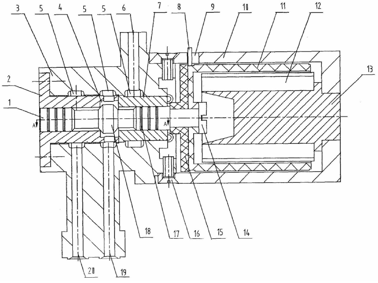 High temperature gas valve