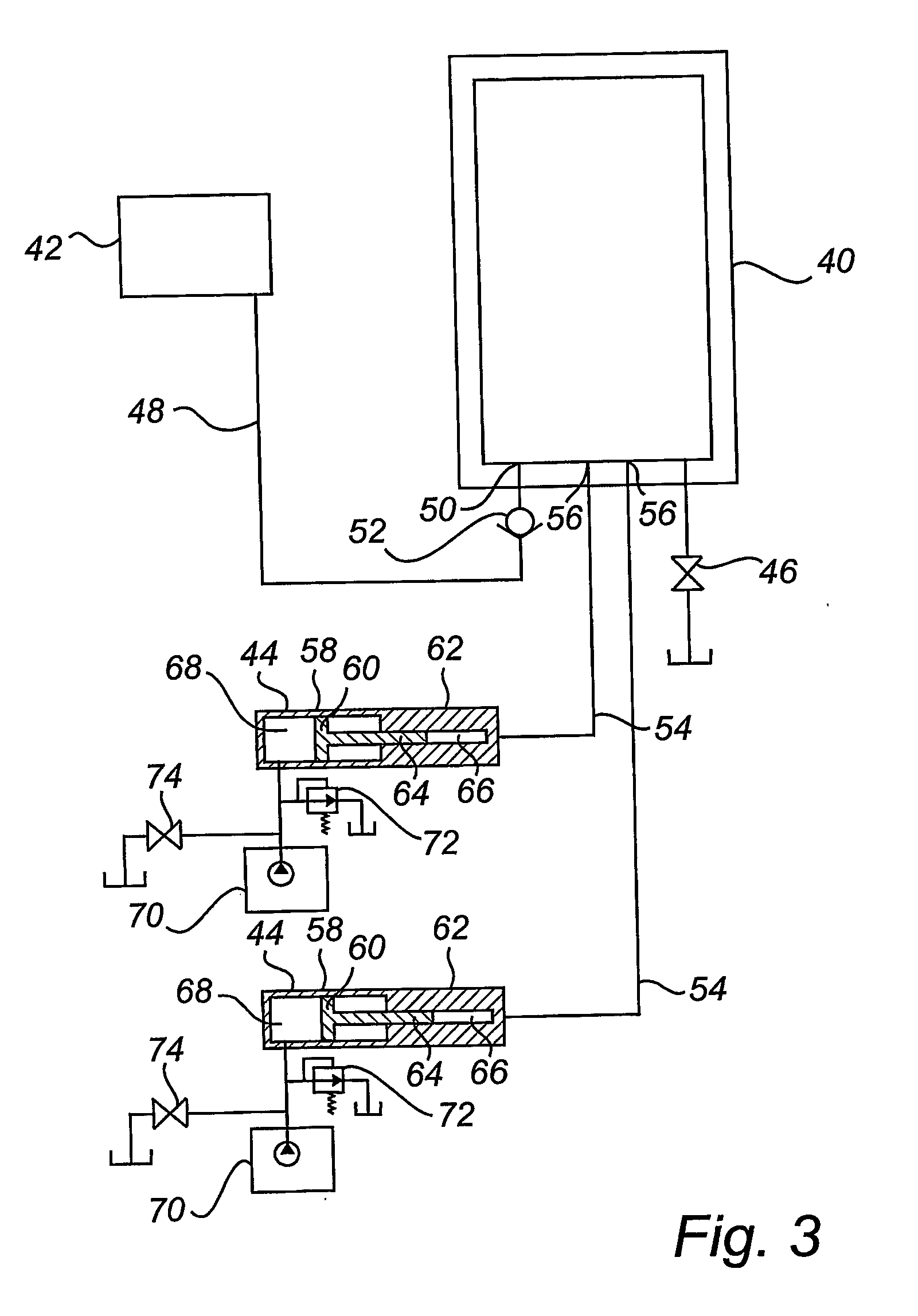 High pressure pressing device and method