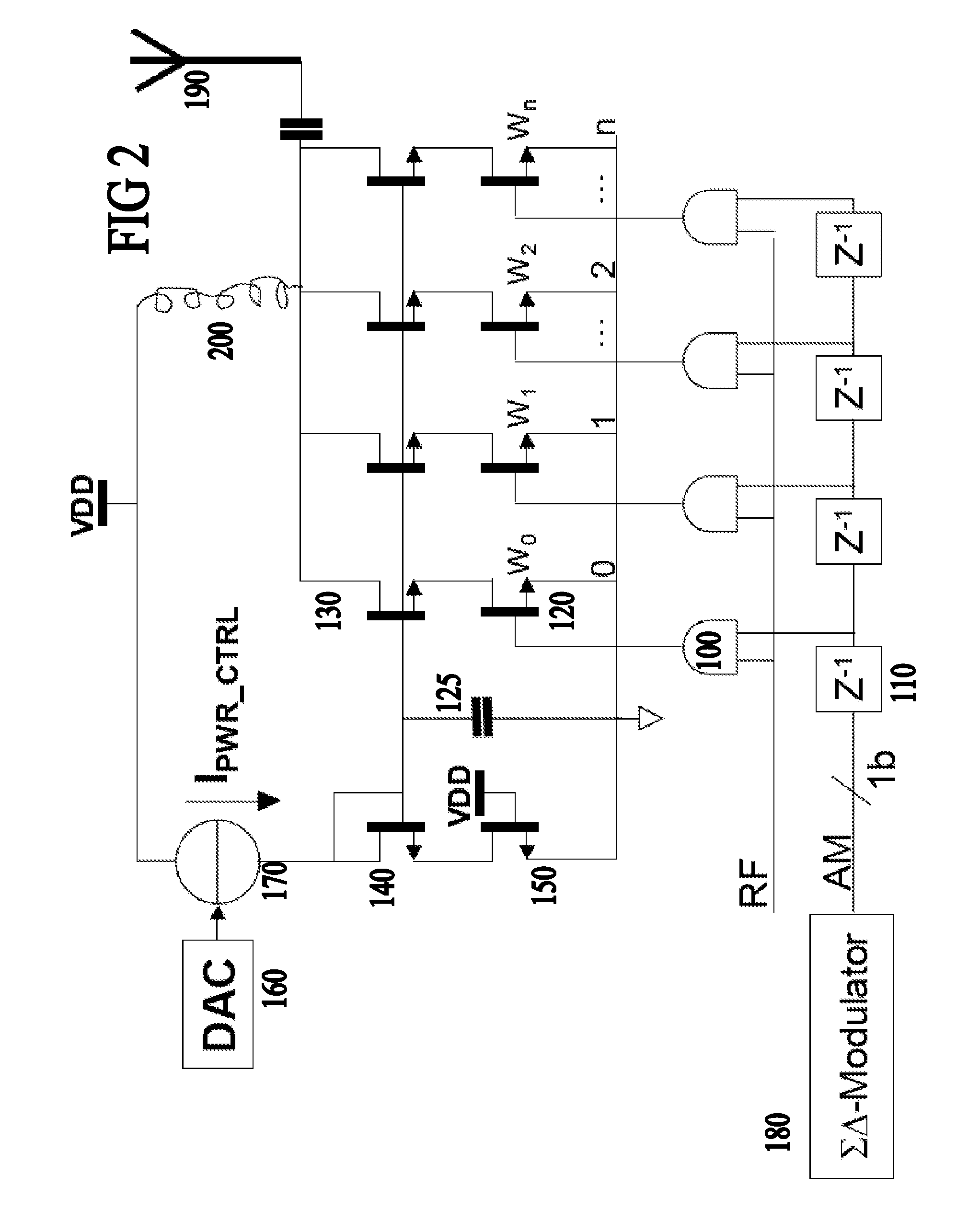 RF Amplifier with Digital Filter for Polar Transmitter