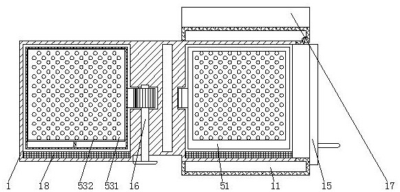 Circulating drying machine for compressed air