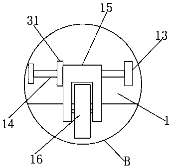 Variable hinged support capable of improving adaptation of building to surface deformation