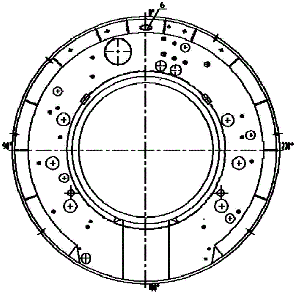 A device for judging whether the earth pressure balance shield earth bin is full