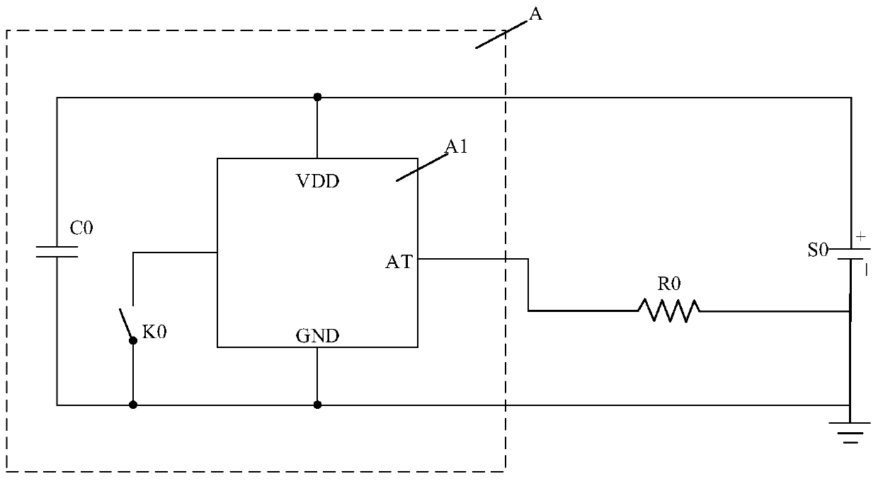 Electronic atomization device and control circuit and method thereof