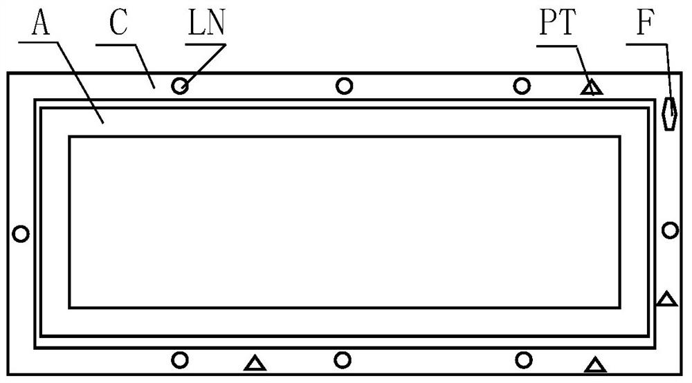 Cement electric heating composite template non-corrosive liquid heat-conducting medium and heat preservation control device