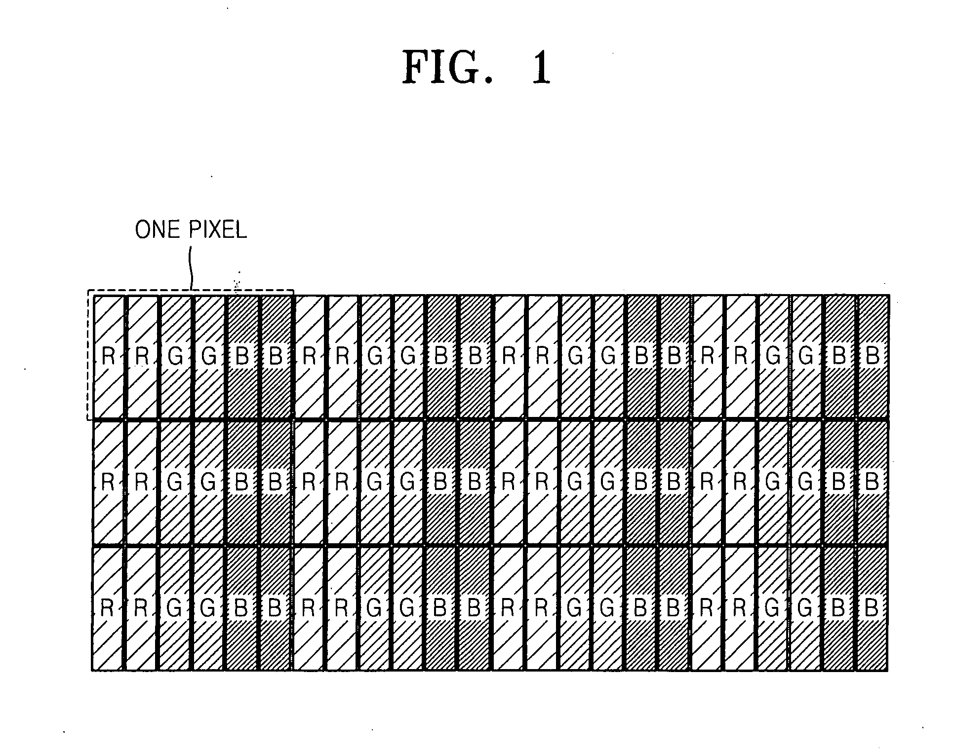 Dual view display panel