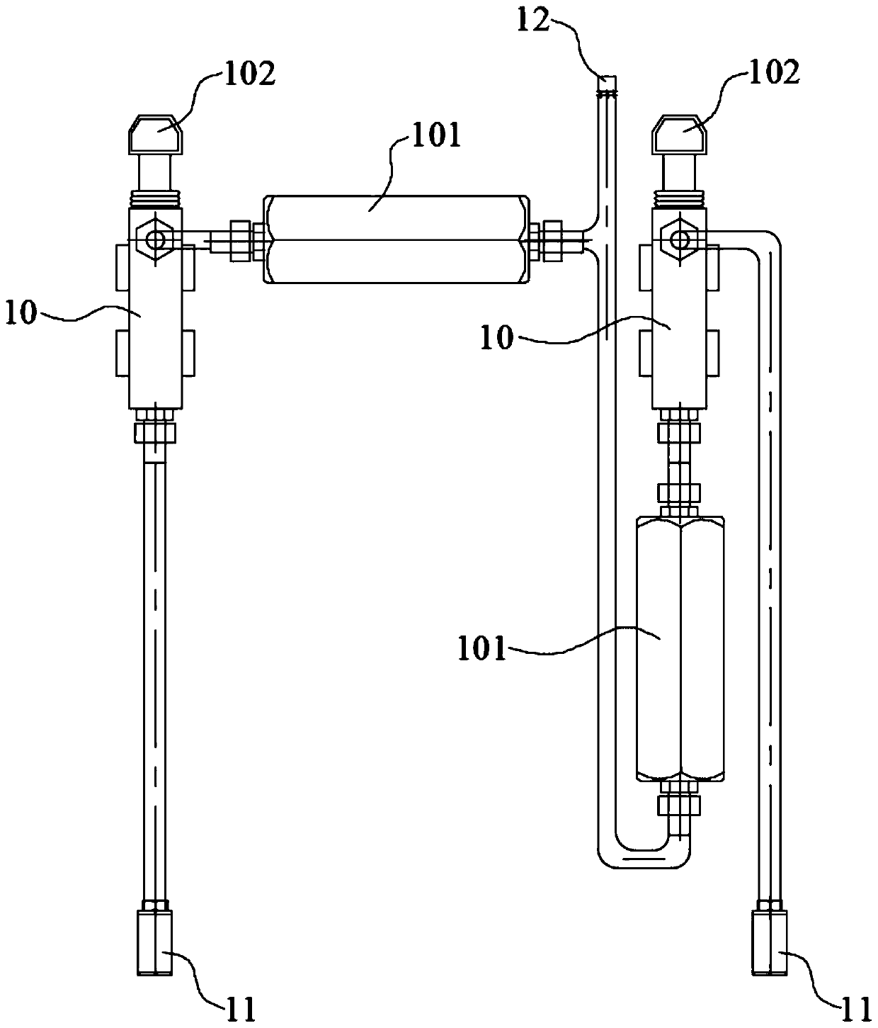 Hand pump and hydraulic brake