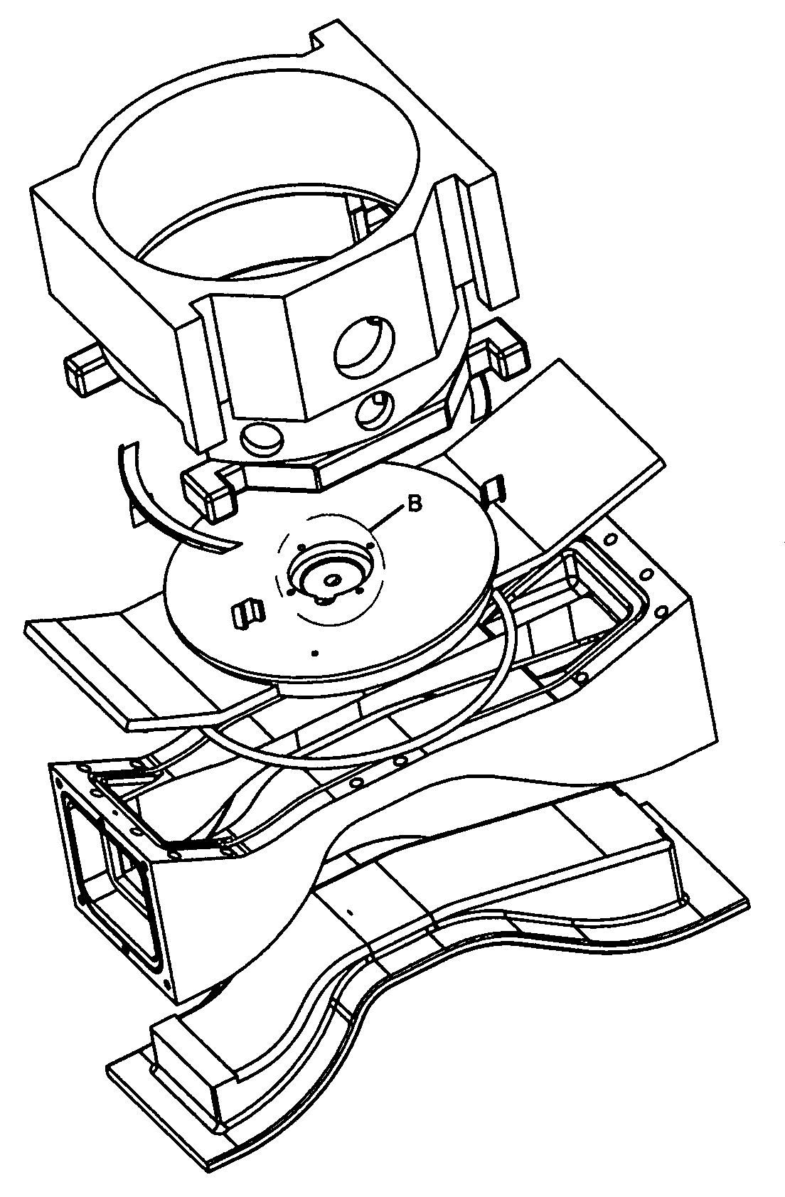 Resolution improvement in the coupling of planar differential mobility analyzers with mass spectrometers or other analyzers and detectors