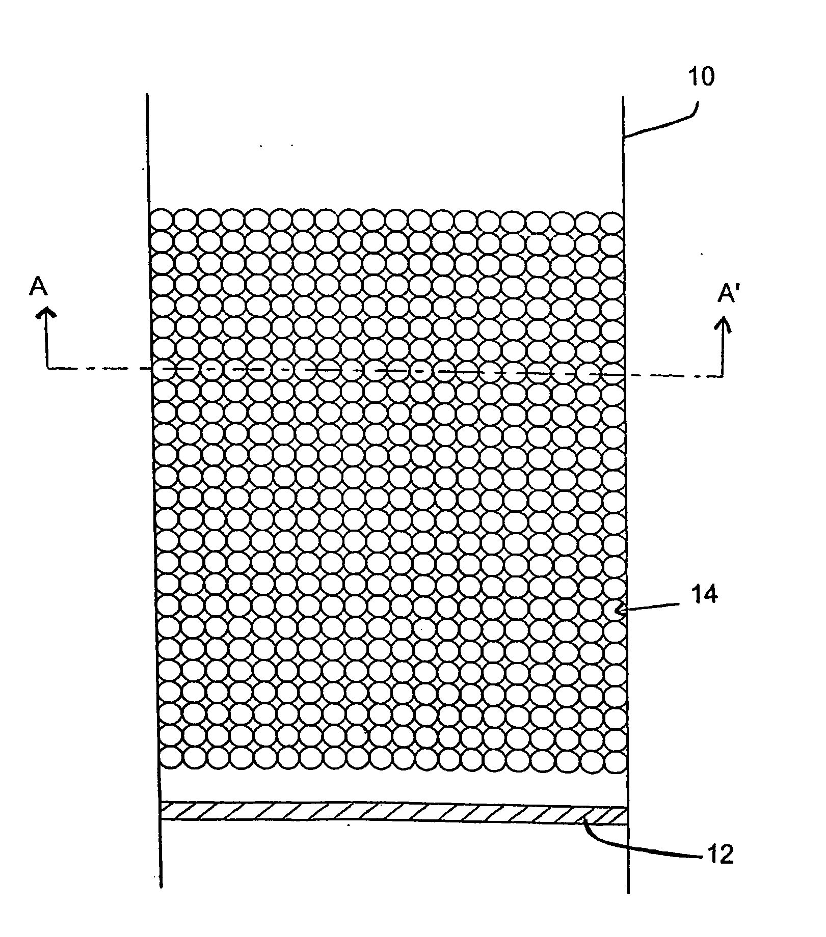 Method for forming matrices of hardened material