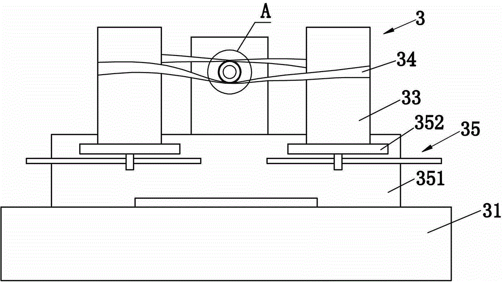 Production device for protective sleeves for motor parts