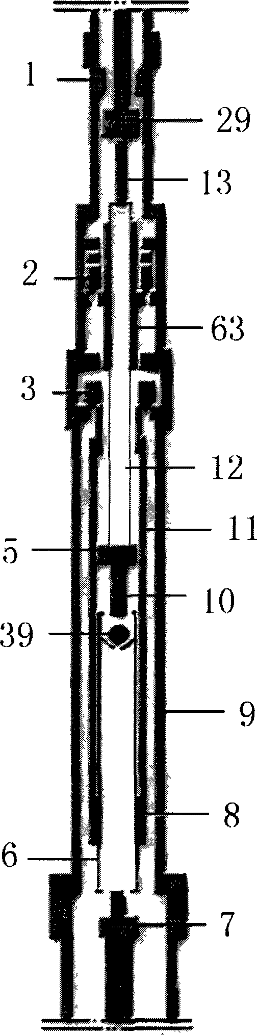 Oil pump of flushing well