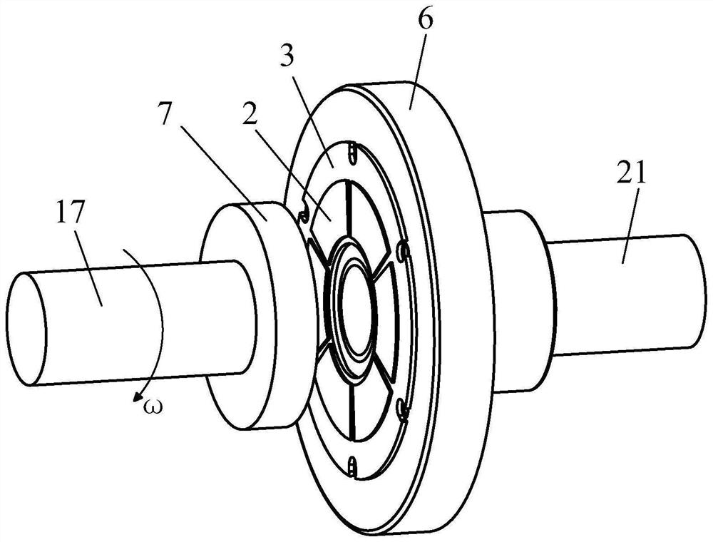 Bearing capacity calibration method of dynamic pressure thrust gas bearing