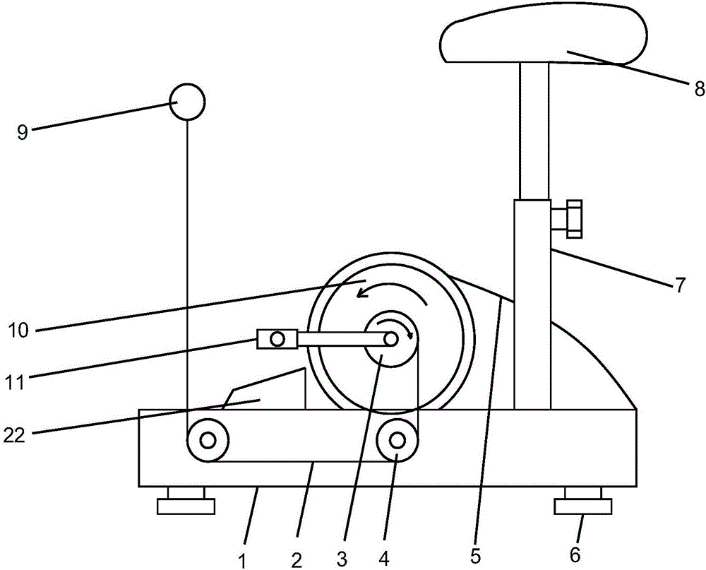 Exercise machine with dumbbell function and exercise bicycle function