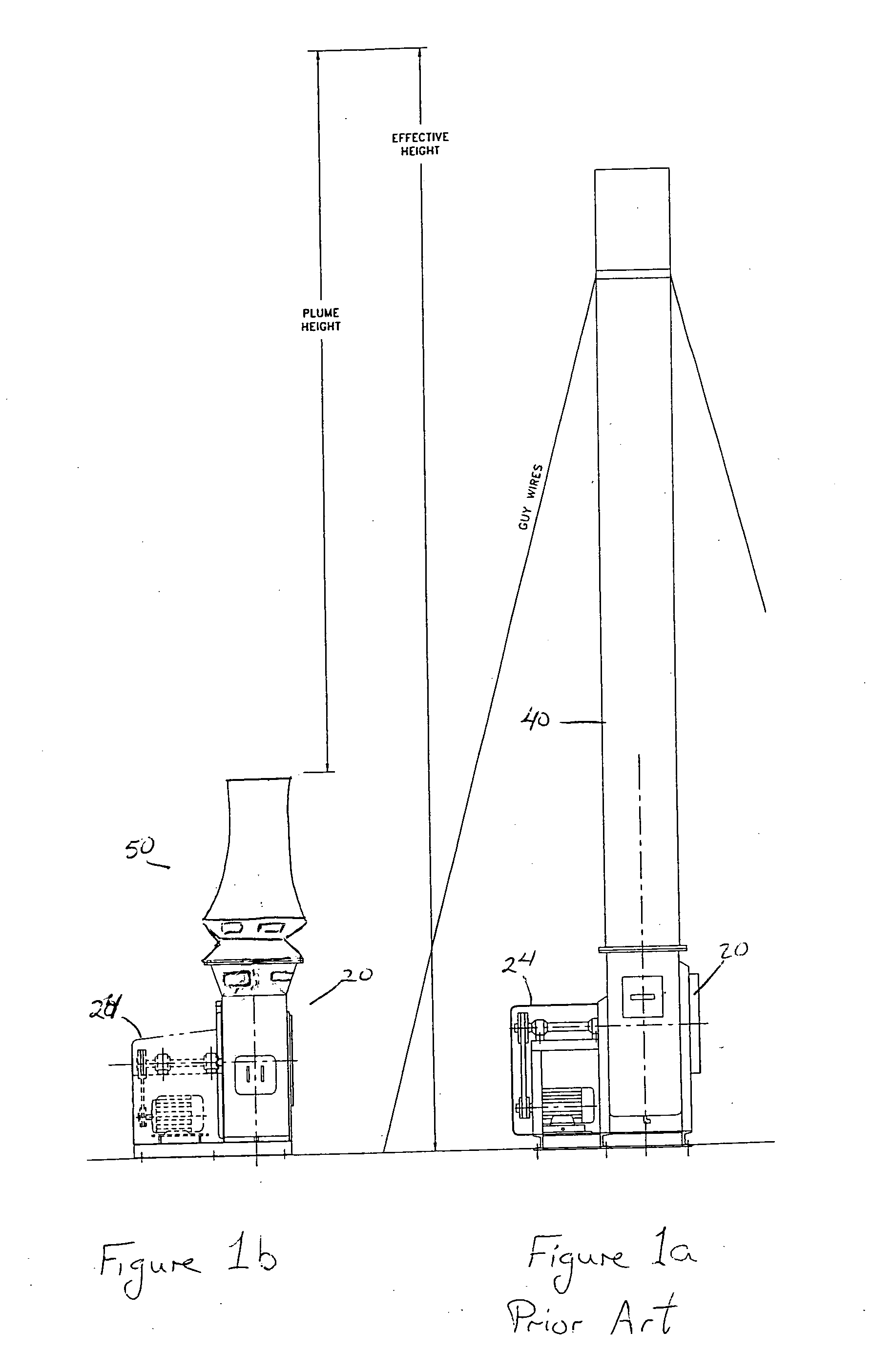 High velocity and high dilution exhaust system