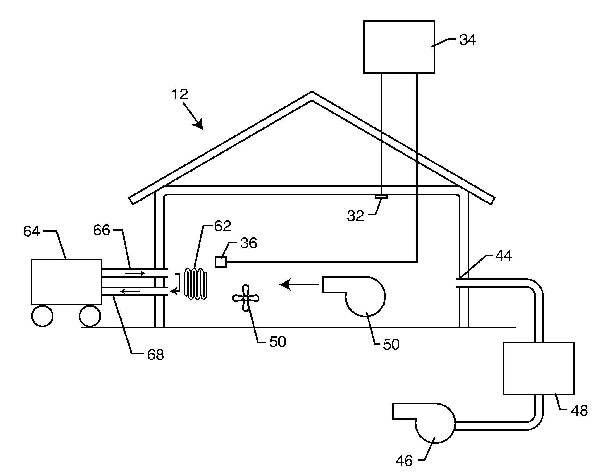 Method for treating an object contaminated with harmful biological organisms or chemical substances utilizing electromagnetic waves