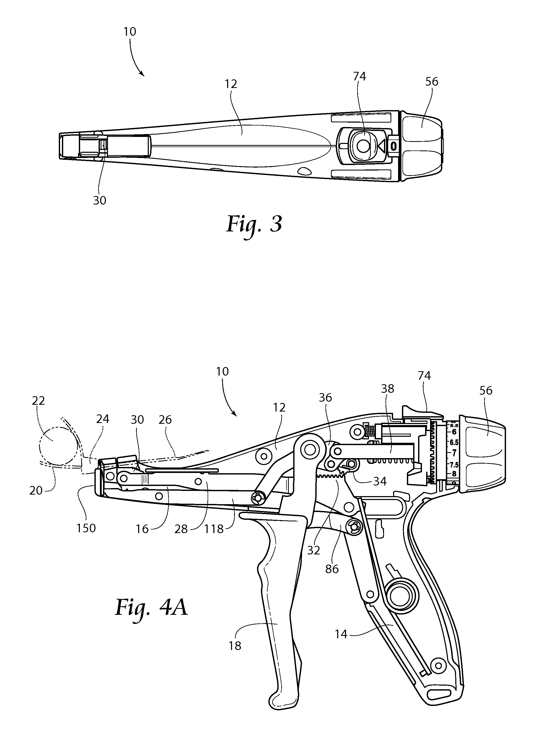 Cable tie tensioning and cut-off tool