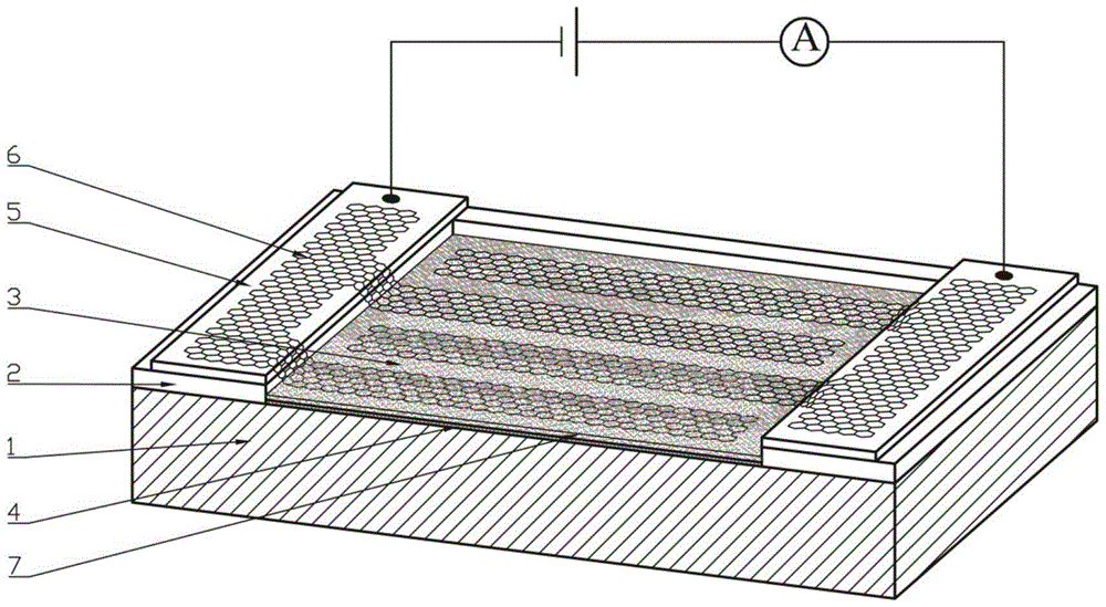 Graphene/silicon/graphene-based avalanche photodetector and its preparation method