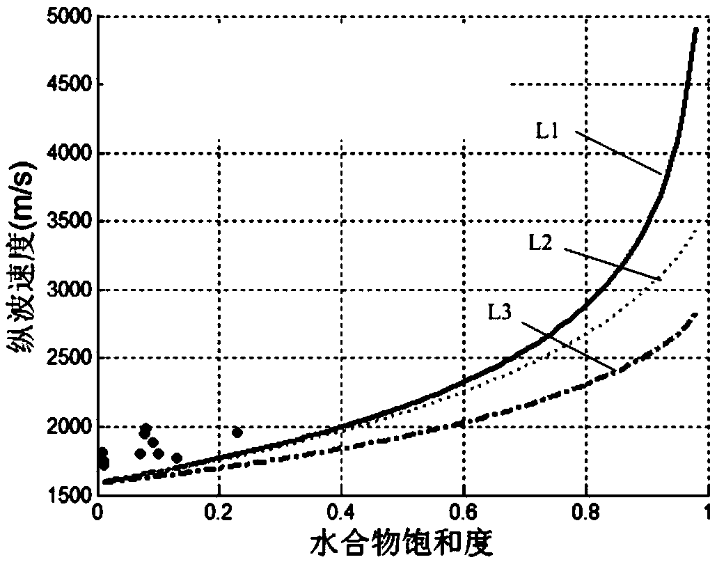 Natural gas hydrate seismic data processing method and device