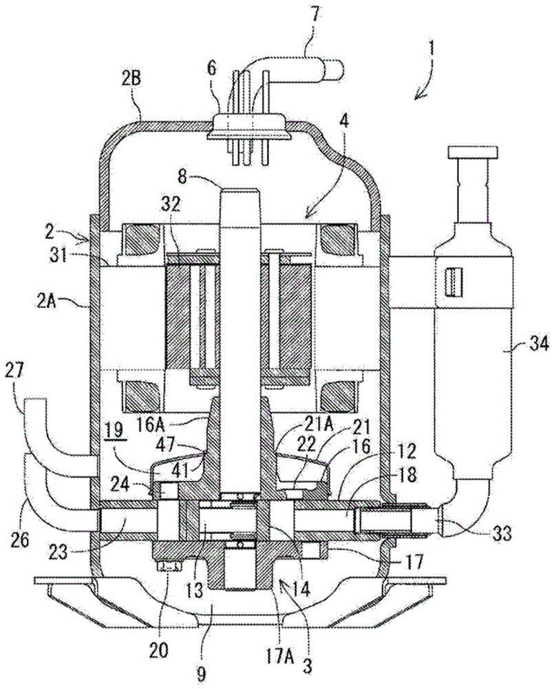 Hermetic Rotary Compressor