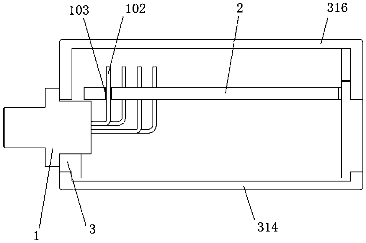 Spacecraft device and installation method of bend-inserted printed board connector