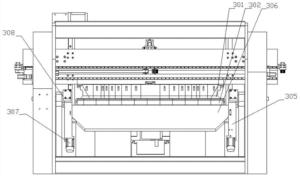 Plate flexible bending center