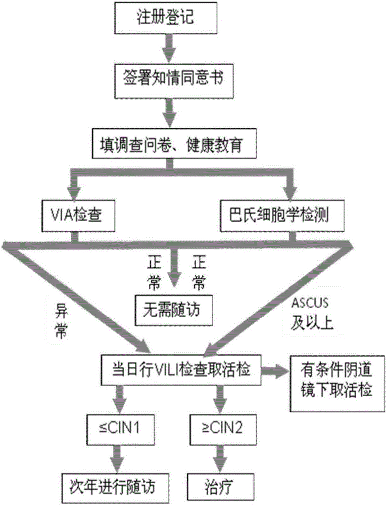 A kind of preparation method of improved Pap smear