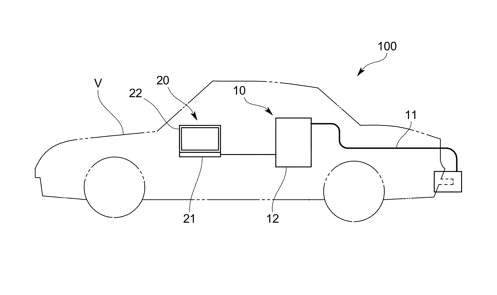 On-road running test apparatus