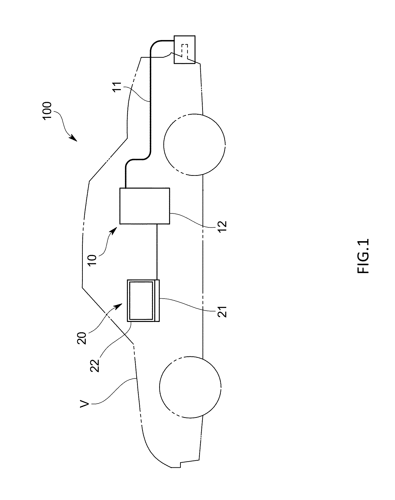 On-road running test apparatus