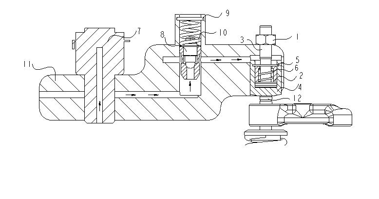 Unloading device for realizing start-stop function of engine