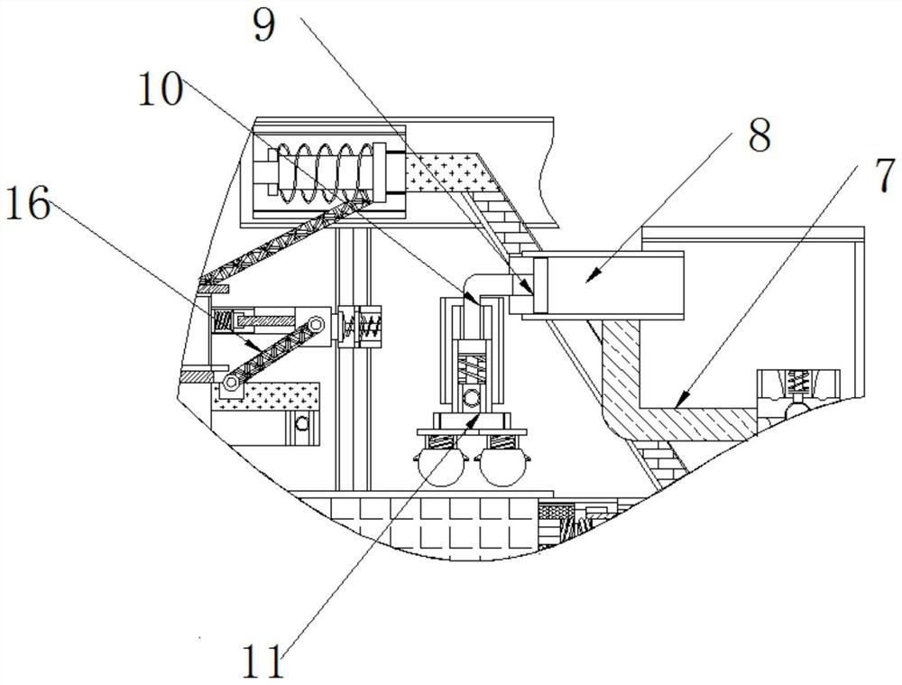 Reusable energy-saving and environment-friendly rectangular container automatic packaging device