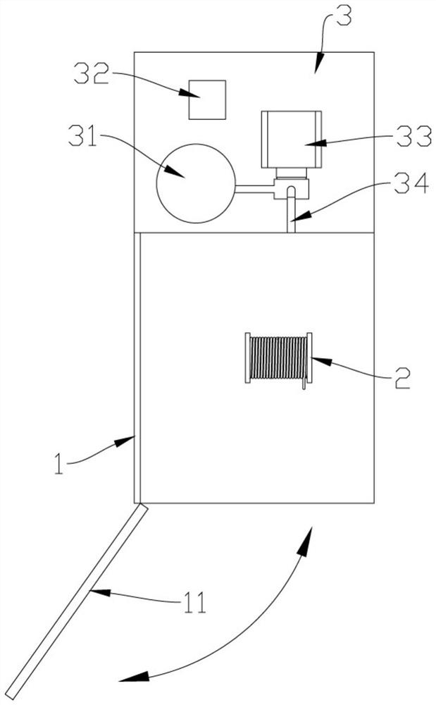 Immersion type 3D printing device and 3D printing method