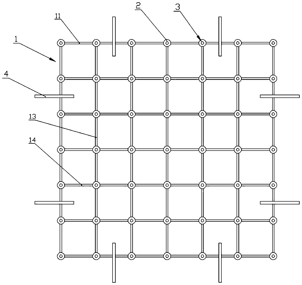 Welding slag fire welding and annealing device, permanent magnet gap determination method and slag removing tool