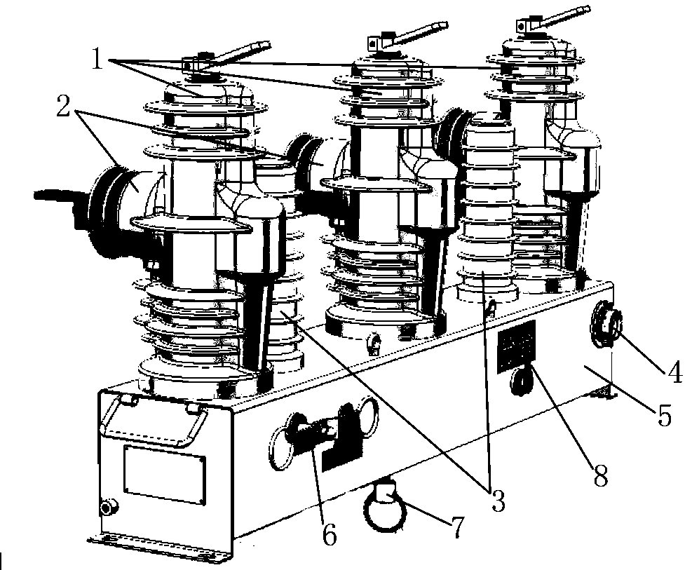 Fusion type power transmission line fault isolation device