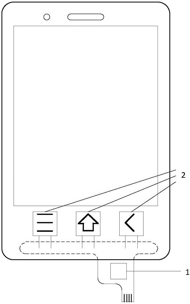 Touch pressure detection module and apparatus