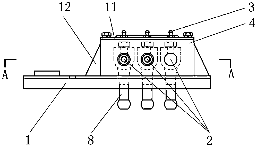 Speed changing box driving gear shifting through push-pull flexible shafts