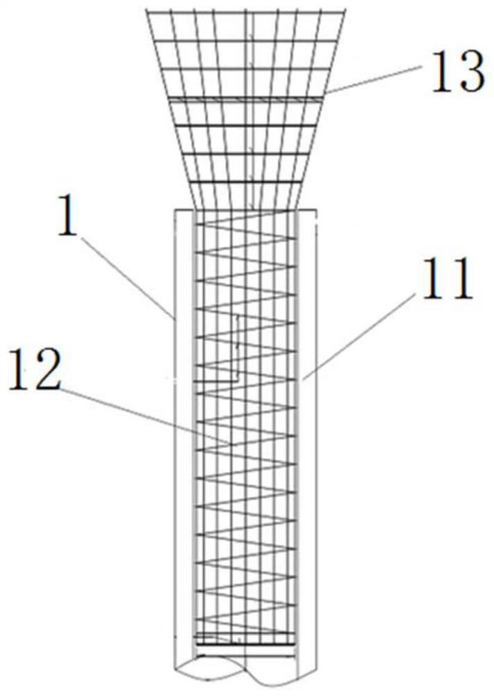 Fabricated pier and construction process thereof