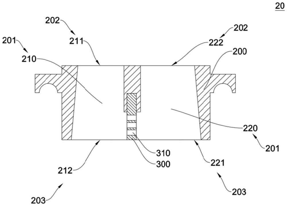 Filtering type pouring cup and sand box