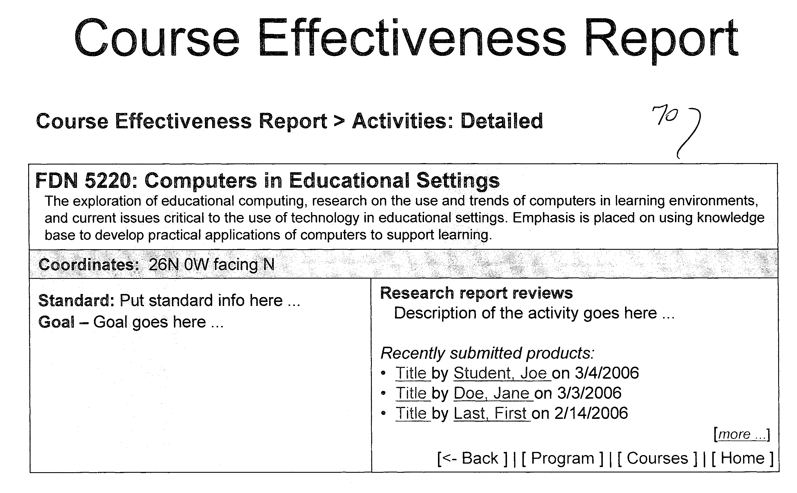 Virtual education system and method of instruction