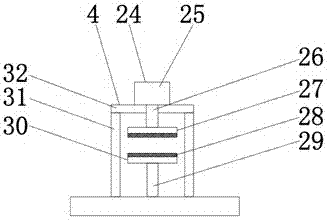 Cable winding processing device with cooling function