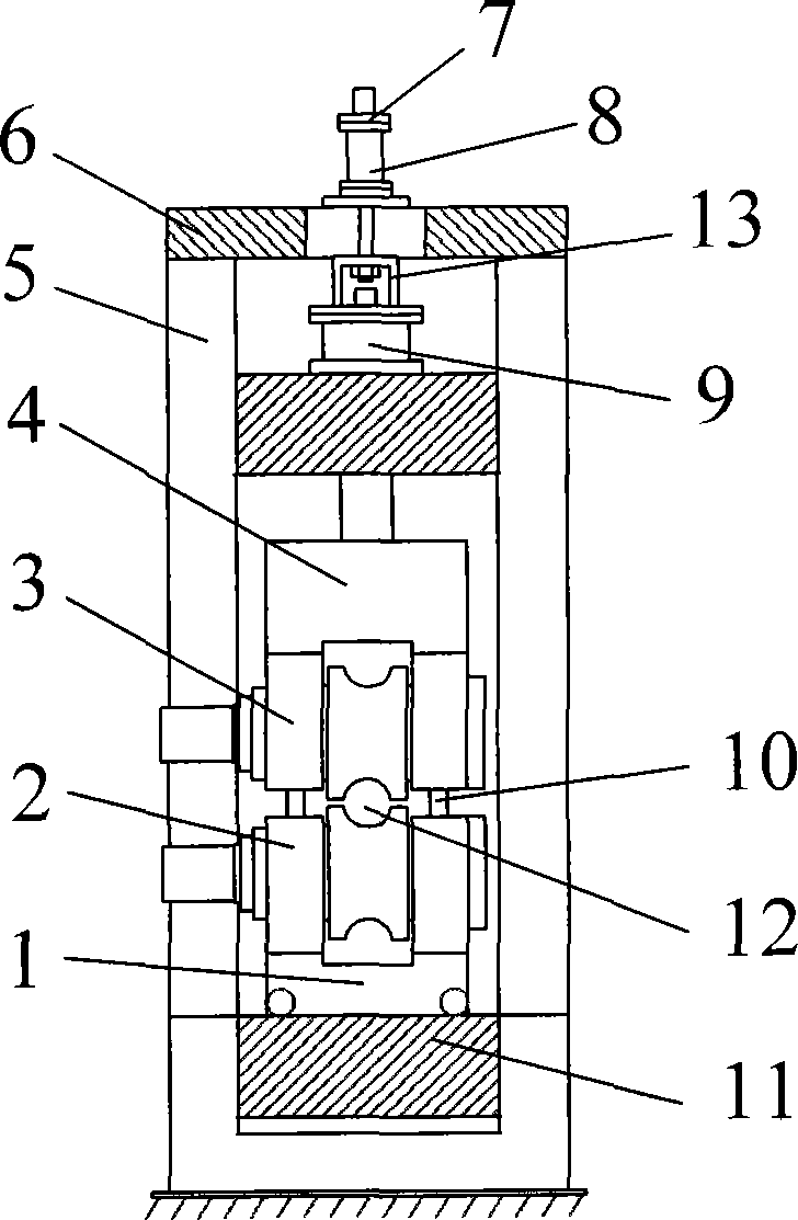 Two-roll horizontal mill