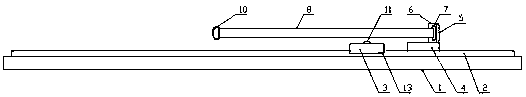 Knee joint rehabilitation device and use method