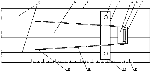 Knee joint rehabilitation device and use method