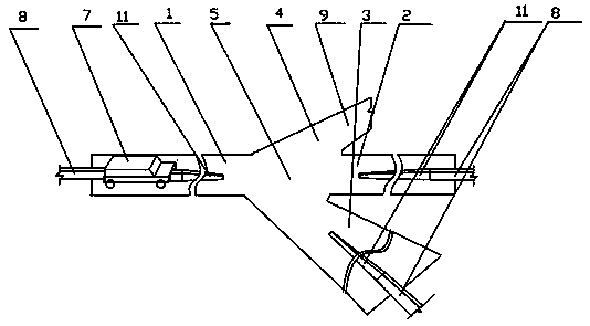 Open type highway track comprehensive transportation system