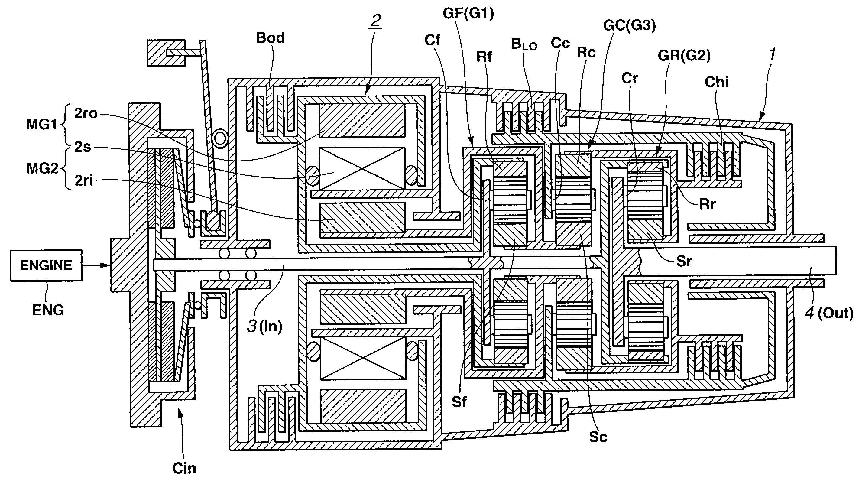 Hybrid transmission