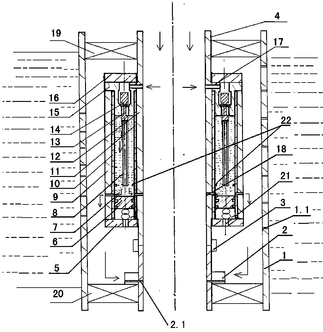 Water injection well descaling device and method