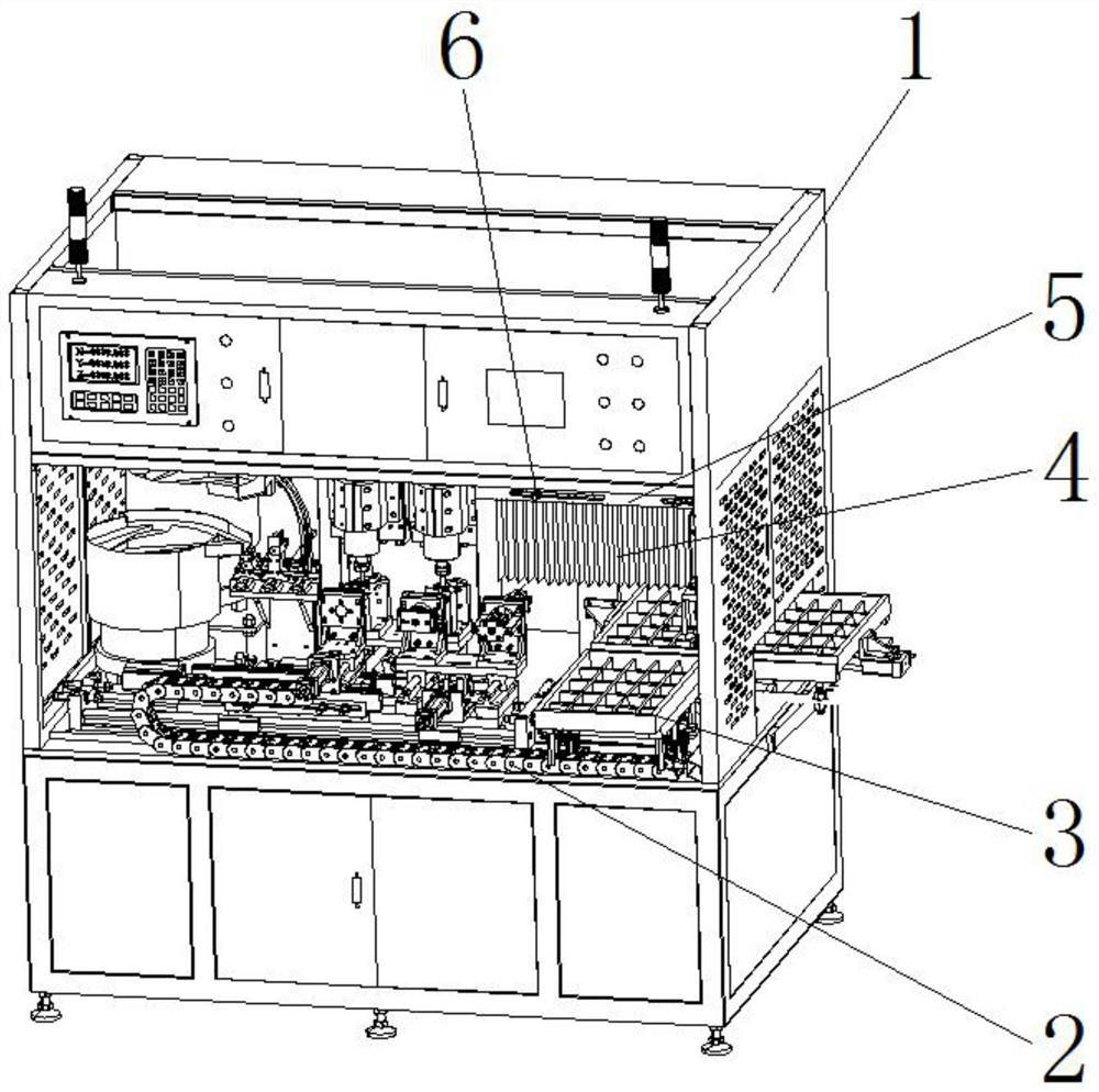 Full-automatic key tooth forming machine